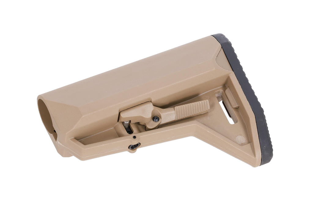 King Arms x EMG ALPHA tactical stock for M4/M16 Flat Dark Earth replicas
