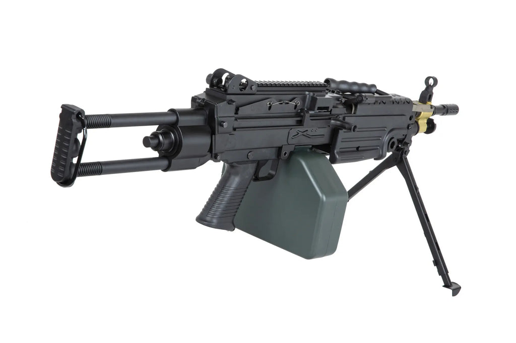 airsoft A&amp;K Cybergun M249 PARA machine gun Black (OUTLET)