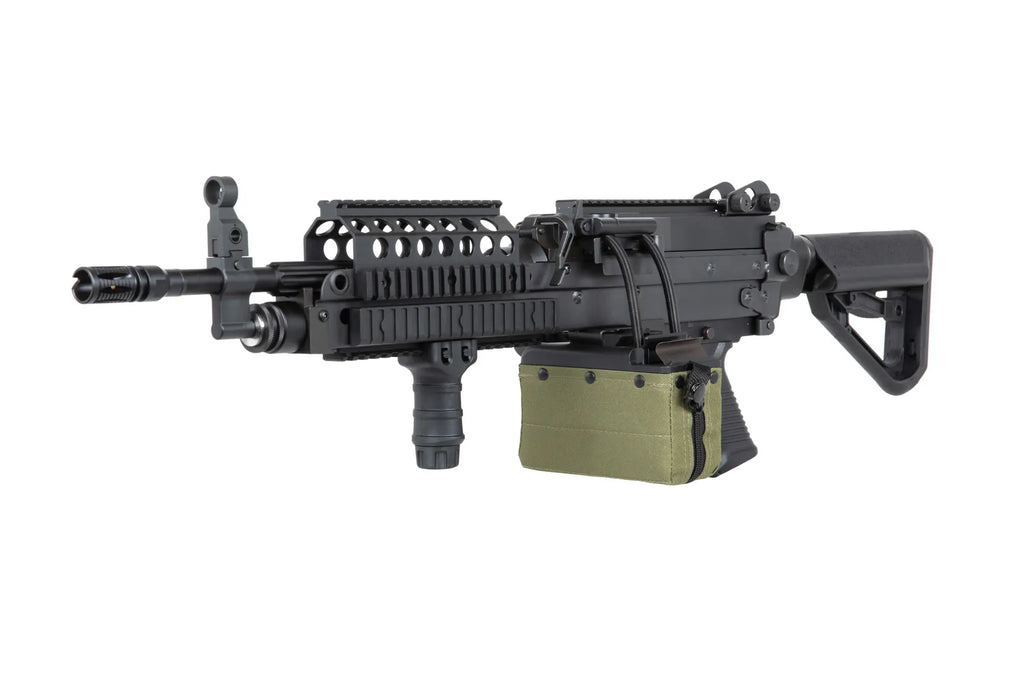 airsoft machine gun A&amp;K MK46 MOD 0 Black