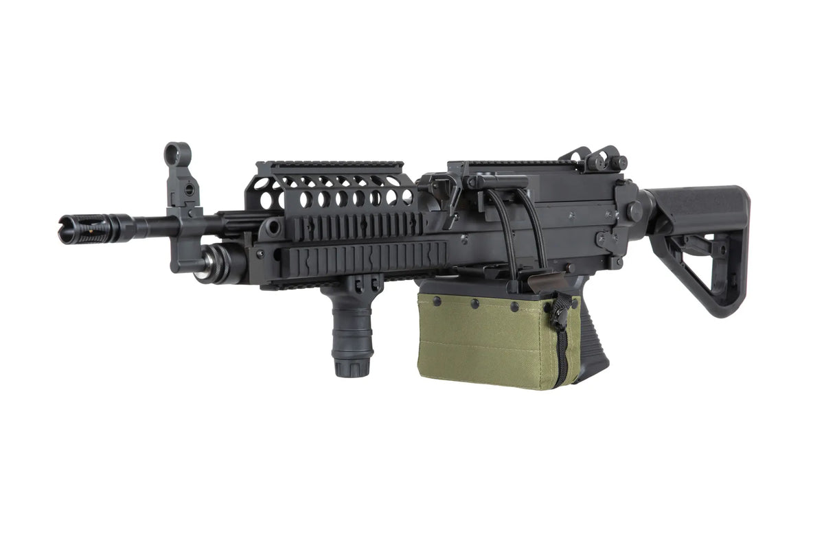 airsoft machine gun A&amp;K MK46 MOD 0 Black
