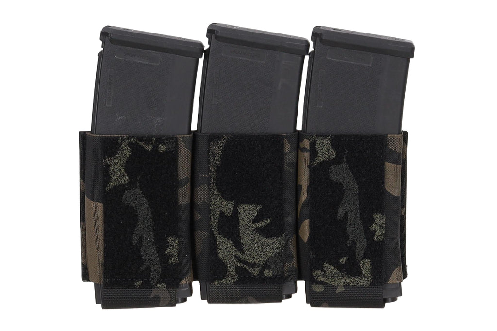 Triple magazine pouch 5.56 mm Wosport MC Black