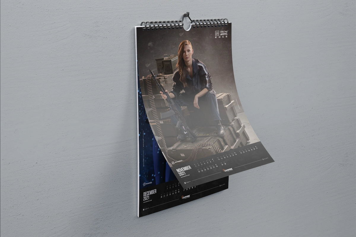 Gunfire Girls 2021 Calendar