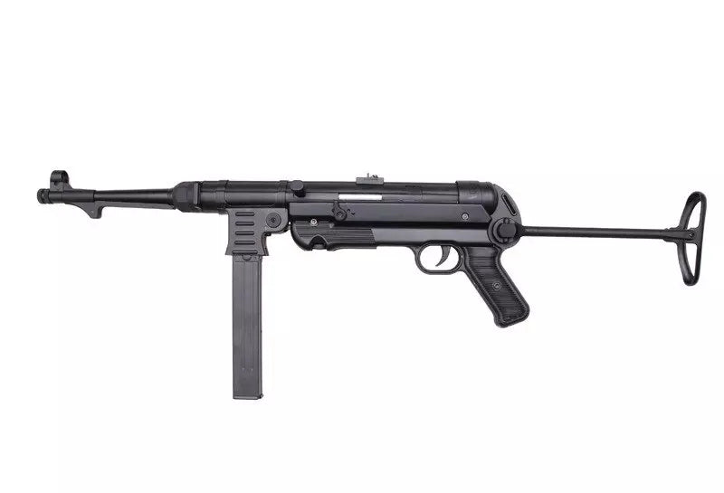 MP007 submachine airsoft gun - black (OUTLET)