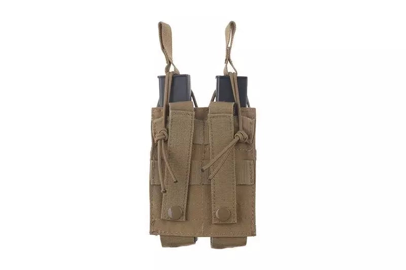 Double MP5 Magazine Pouch - Tan