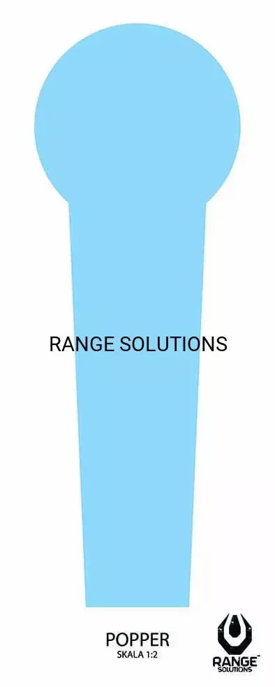 Popper Shooting Targets - 100 Pcs