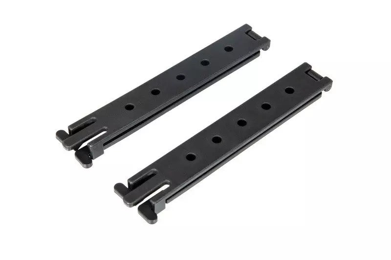 Polymer type pouches 2 clips set