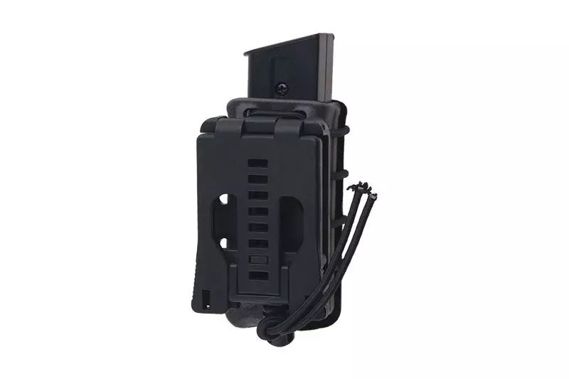 SMC Single Stack Magazine Pouch with flocking (QD belt) - foliage green