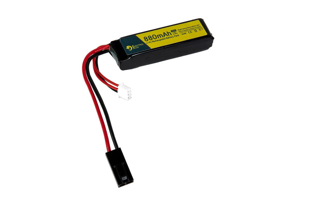 7.4V 880mAh 20C LiPo battery