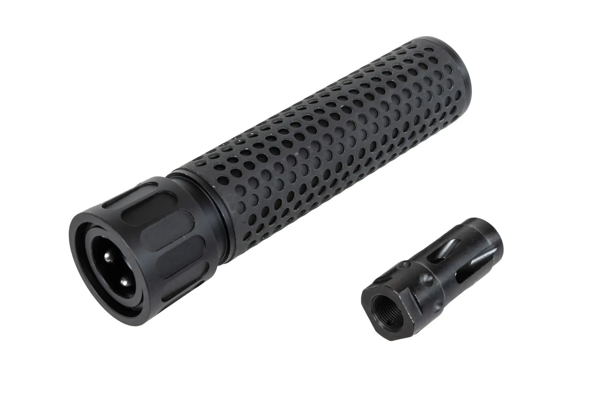 Golden Eagle M-614-Set replica sound suppressor QD with replica flame suppressor