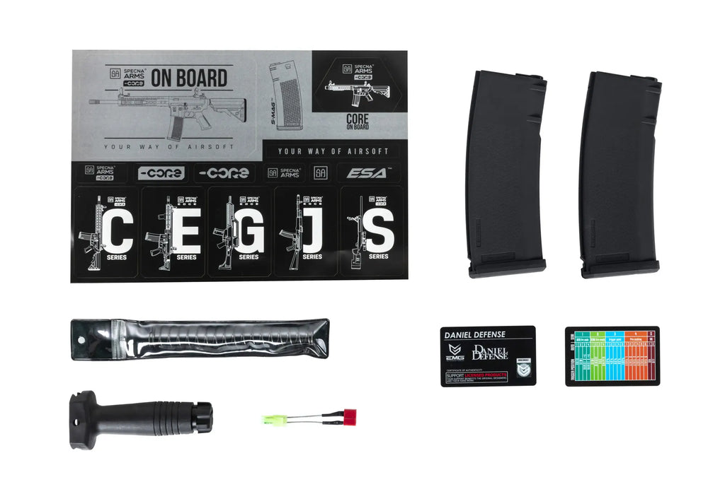 Specna Arms Daniel Defense® MK18 SA-C19 CORE™ Gen.2 HAL ETU™ airsoft Carbine Black