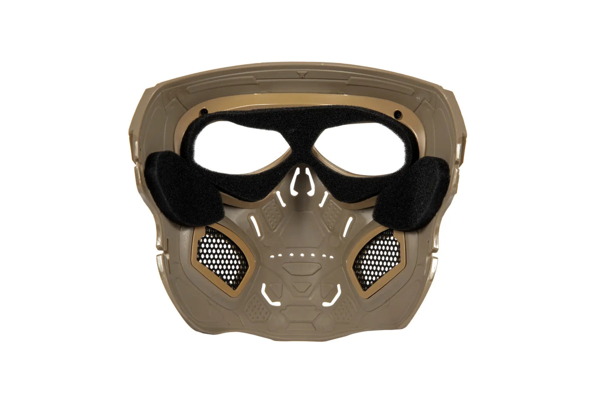 Skull Messenger Mask - tan