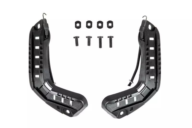 Set of rails for FAST type helmets - Black