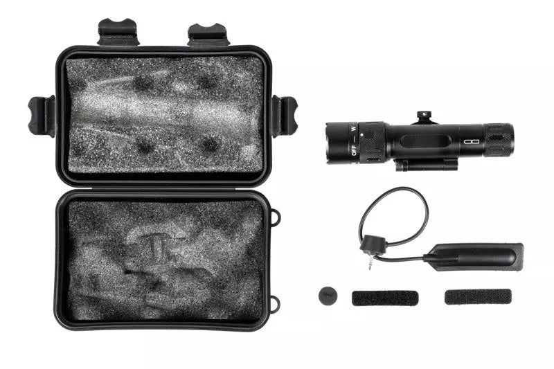 WMX200 Rotational Tactical Flashlight – Black