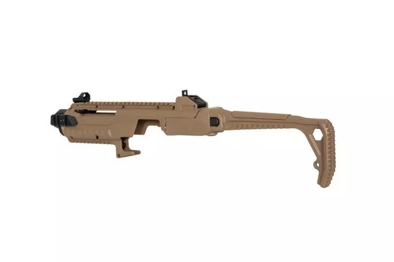 Tactical Carbine Conversion Kit for GLOCK / VX Series Replicas - Dark Earth