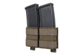 Double open magazine pouch 5.56mm Wosport Ranger Green
