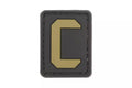 Letter C - 3D Badge