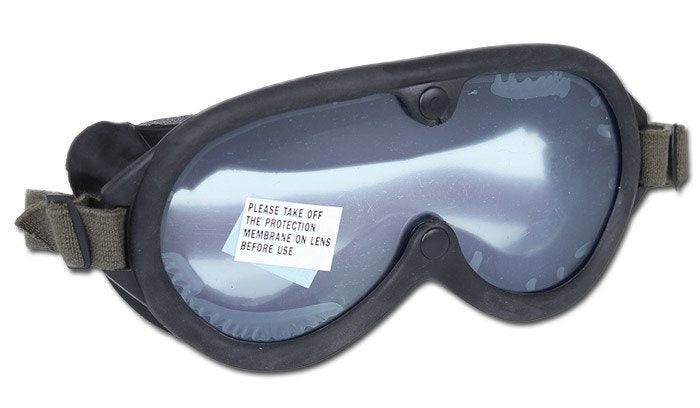 Mil-Tec - Goggles Safety U.S. Army M44  - Sun Wind & Dust - Black - 15611000