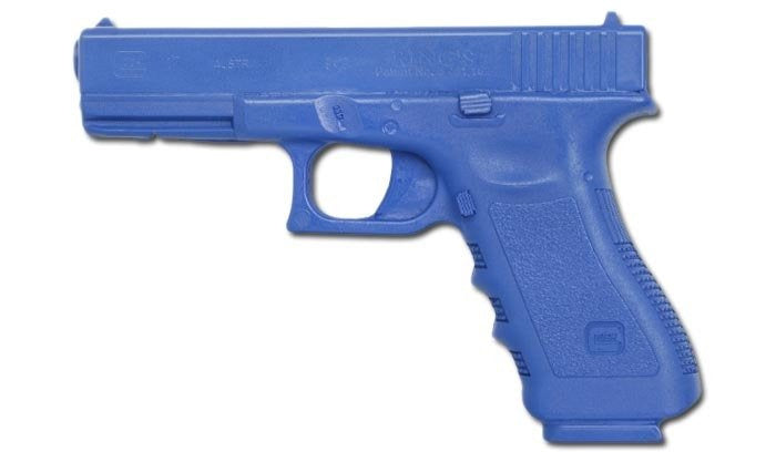 BLUEGUNS - Training Gun Replica - GLOCK 17 - Law Enforcement Blue - FSG17