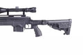 MB4412D Sniper Rifle Replica – with Scope and Bipod – Black