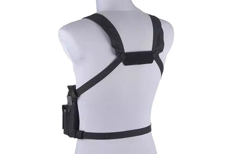 Fast Chest Rig Tactical Vest - Black