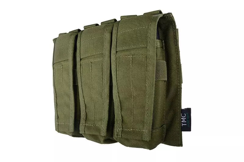 AVS Triple Universal Pouch for M4/M16 Magazines – Olive Drab