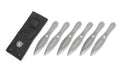 Smith & Wesson - Bullseye 8'' Throwing Knives - 6 Pcs. - Silver - SWTK8CP
