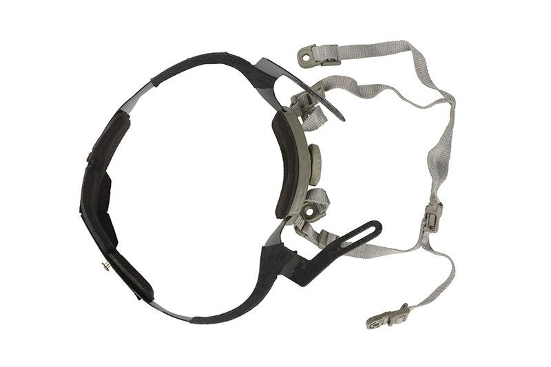 Helmet Webbing and Harness - Gray