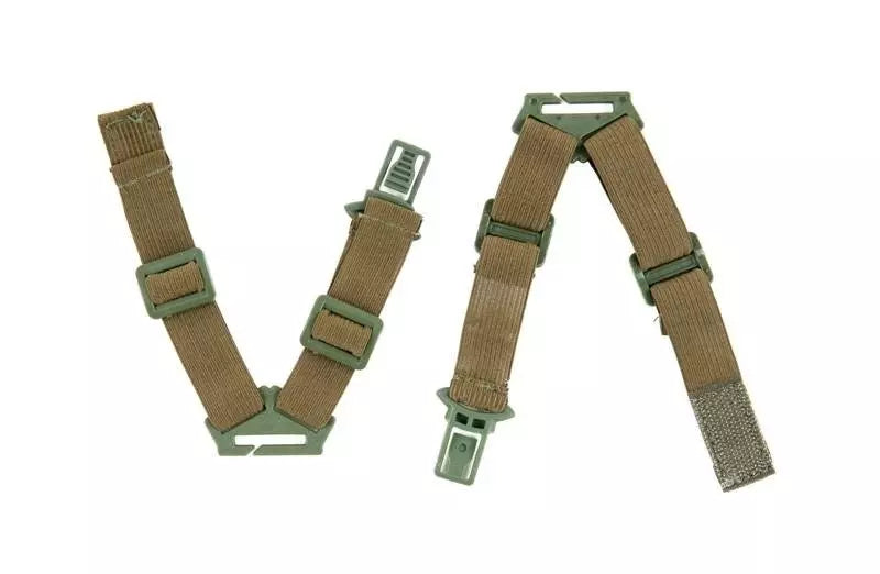 Buckle Set for Helmet Masks - olive
