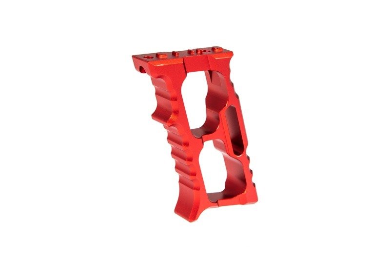 G104 M-LOK Angled Forward Grip - Red