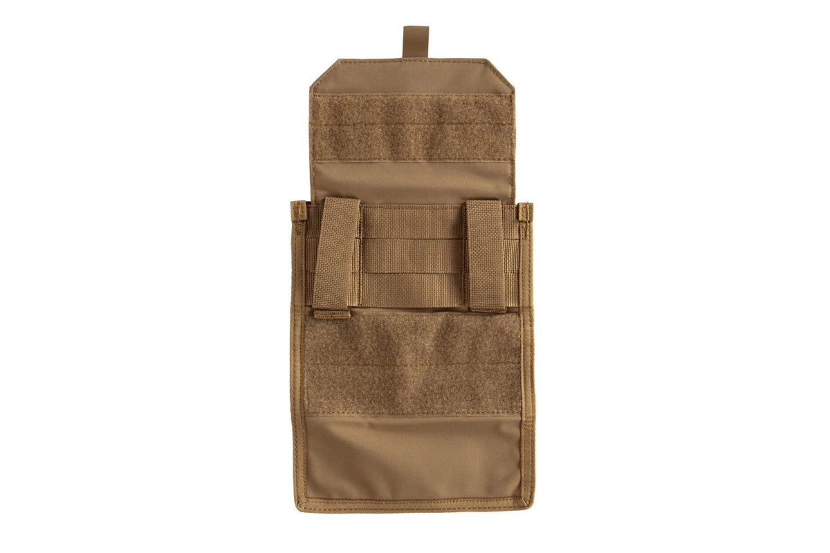 Składany mapnik molle z rzepem - Coyote Brown