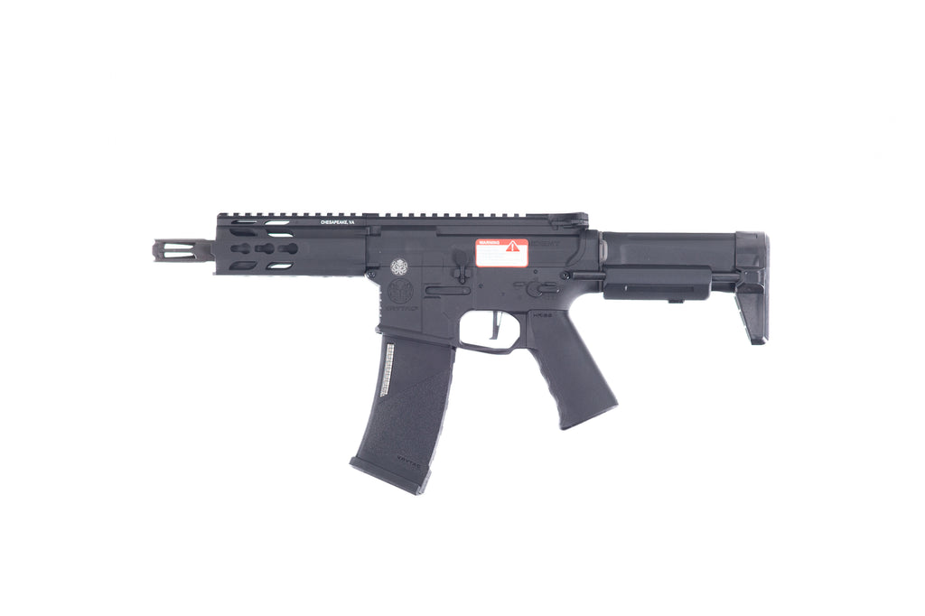 Replika karabinka Trident Mk2 PDW - czarna (OUTLET)
