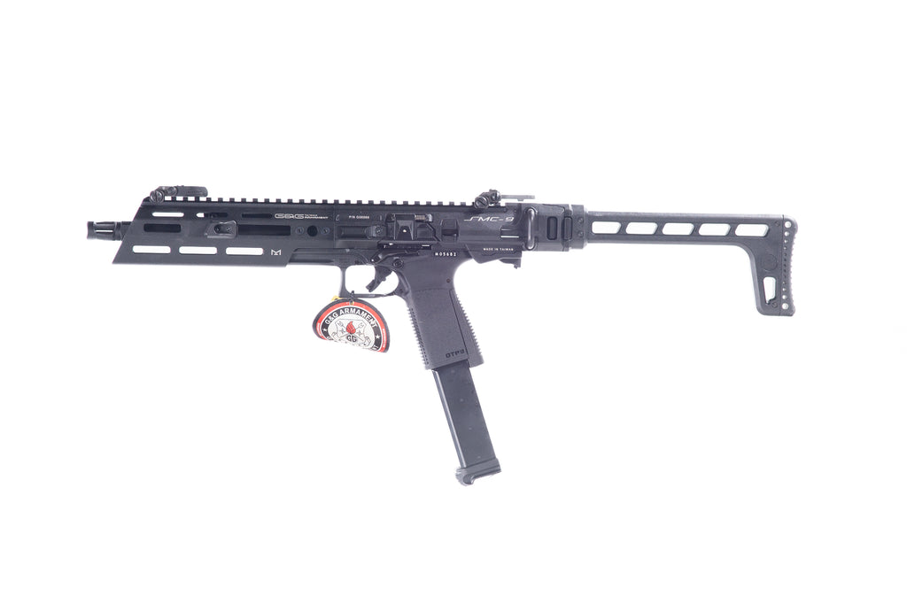 Replika pistoletu maszynowego SMC-9 - czarna (OUTLET)