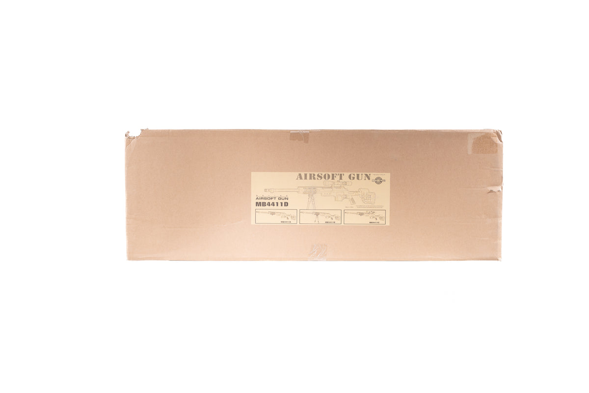 Replika karabinu snajperskiego MB4411D UPV - z lunetą i dwójnogiem (OUTLET)