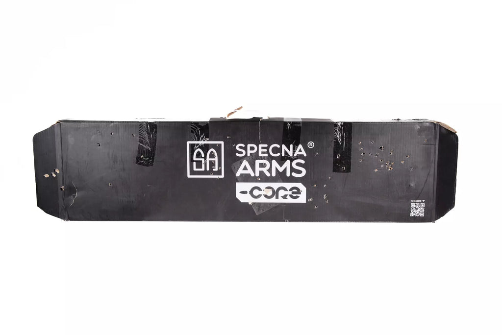 Replika karabinu wyborowego SA-S03 CORE™ High Velocity z lunetą i dwójnogiem - oliwkowa(OUTLET)
