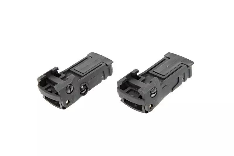MFT Set of Flip-Up Iron Sights - black