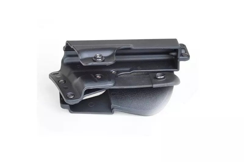 Rotating paddle type Glock 17/18 holster