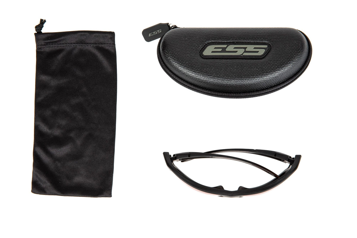 Credence Black Frame Mirrored Copper ballistic tactical glasses