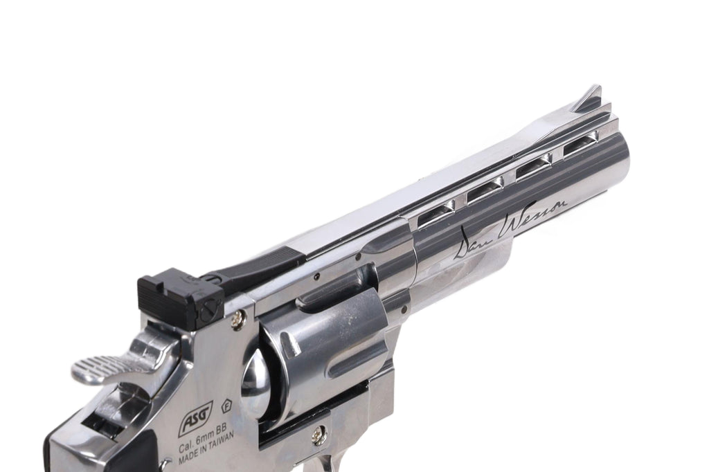 Dan Wesson 4" CO2 revolver – Silver