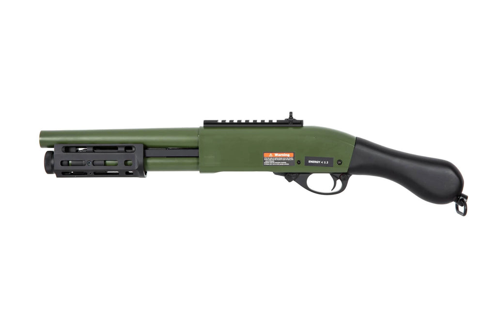 Replica of the VELITES FERRUM S-II shotgun - olive green (OUTLET)