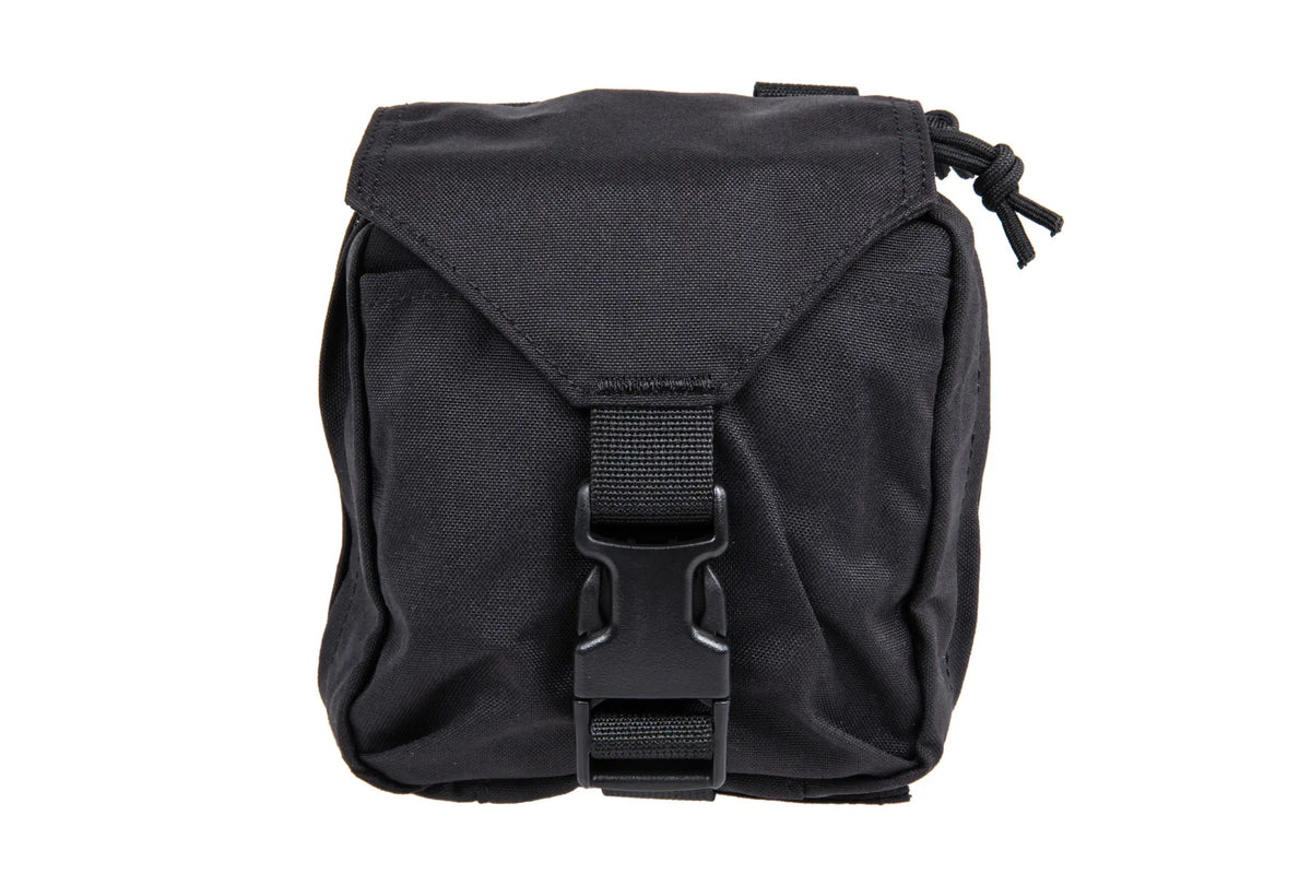First aid kit with Molle panel Wosport Black