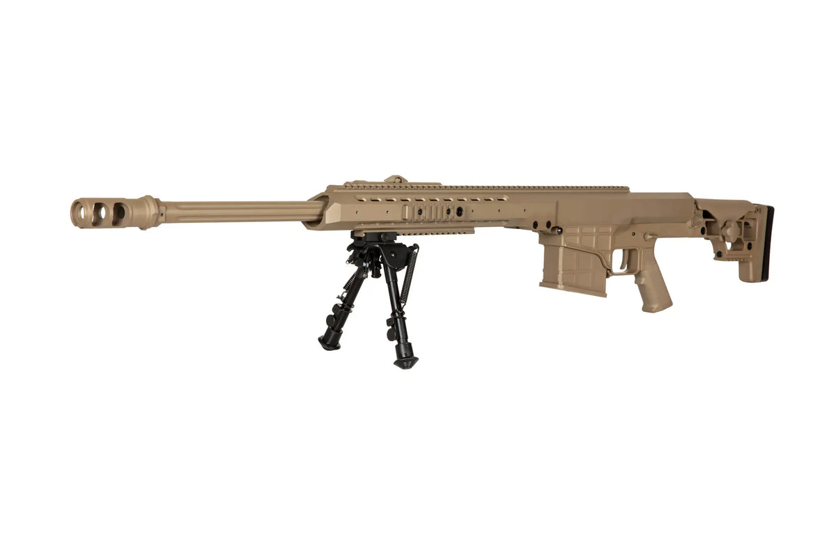 Snow Wolf M98 SW-017 AEG sniper rifle - Tan