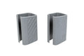 Magazine cover VORSK VMP-1/VMP-2 Short 2 pcs. Grey