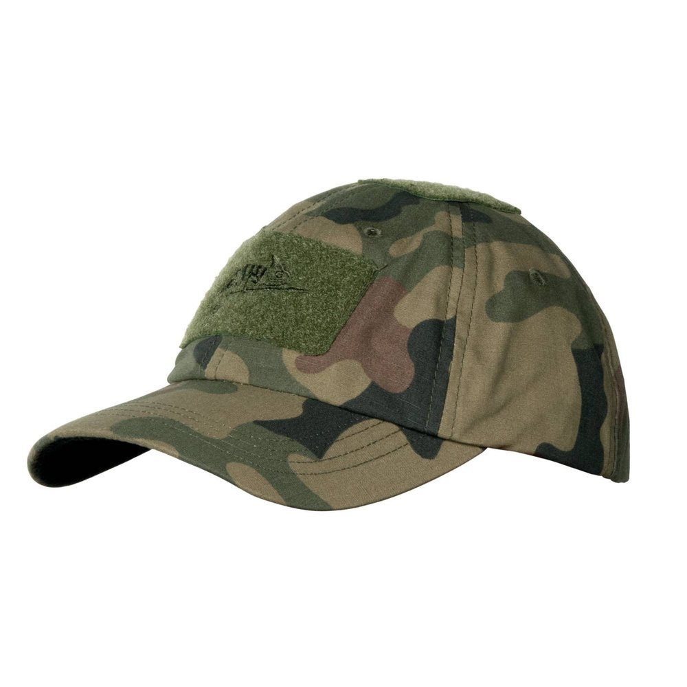 Helikon - Tactical Cap - PolyCotton Ripstop - Polish Woodland - CZ-BBC-PR-04