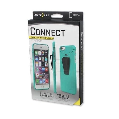 Nite Ize - Connect Case - iPhone 6 Plus - Teal - CNTI6P-36-R8