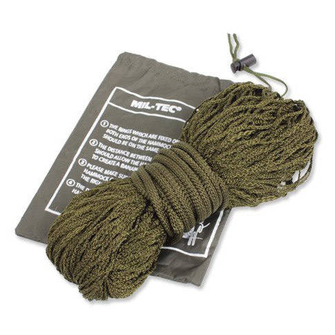 Mil-Tec - Hammock - Small - Load Capacity up to 120 kg - Green - 14443000