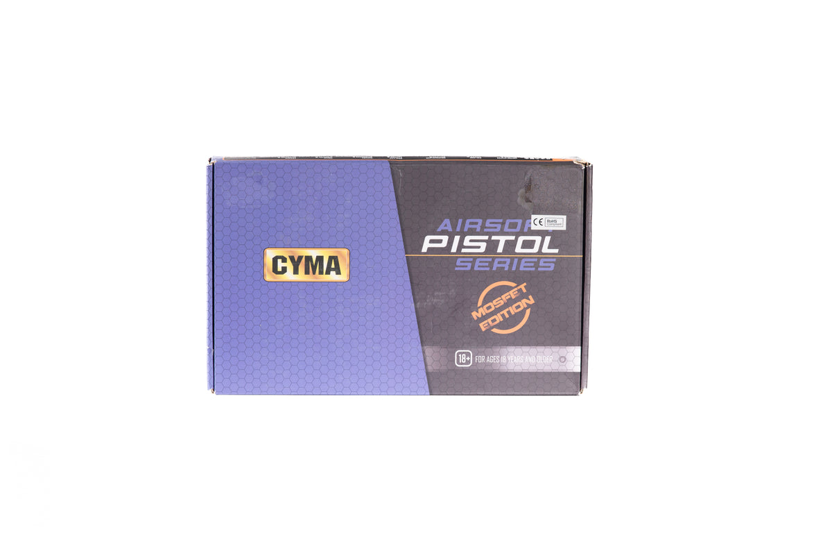 Electric Pistol Replica CM125S MOSFET Edition - Black no battery (OUTLET)