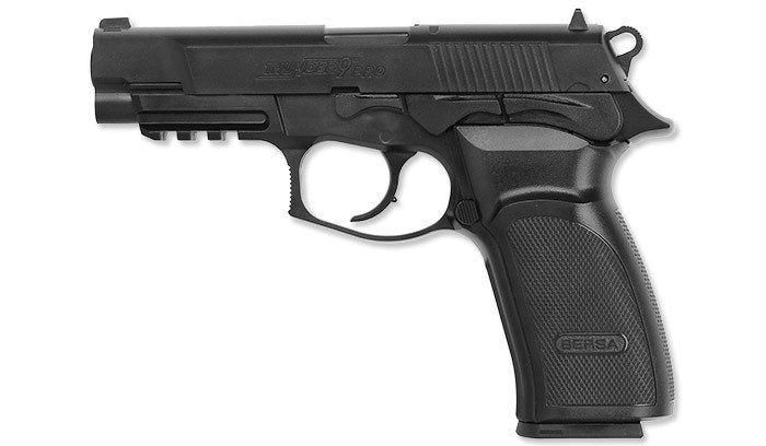 ASG - Air Gun CO2 Bersa Thunder 9 Pro - 4.5 mm - Black - 17302