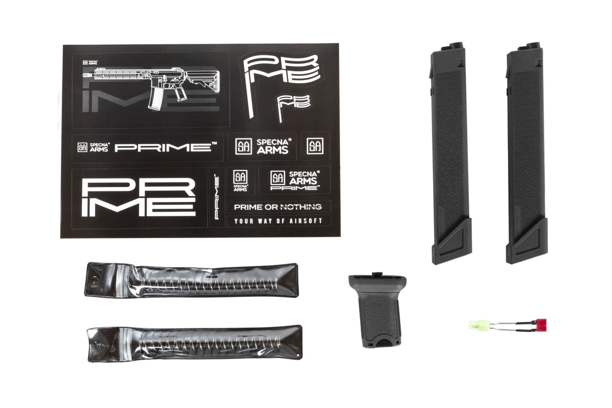 airsoft Specna Arms SA-PX01 PRIME™ BLDC™ Aster II ETU Machine Gun Black