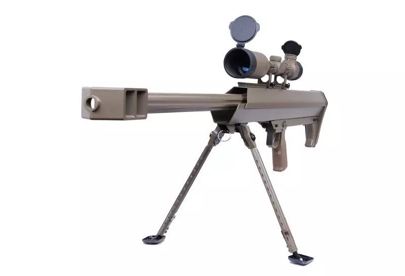 SW-01 sniper rifle replica (with scope) - tan