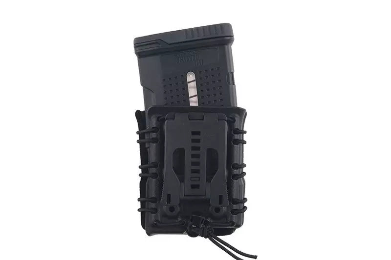 SMC 7,62 Magazine Pouch with flocking (QD belt) - czarny